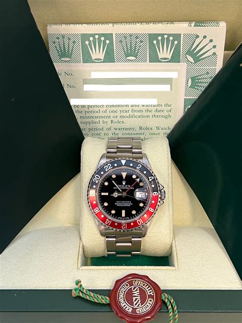 rolex coca cola 14k|Rolex 16710 production years.